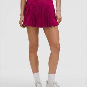 Lululemon Athletica Magenta Smoke Athletic Skirt